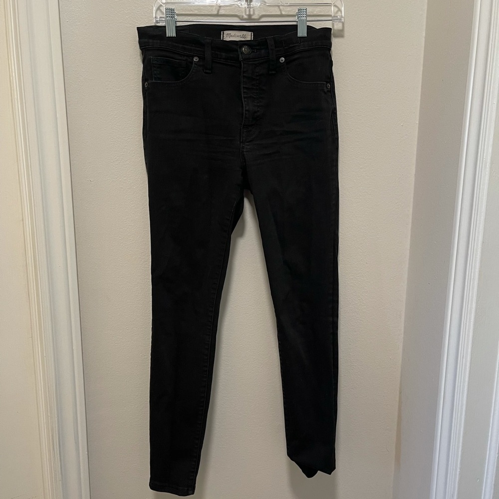 Black High Rise Skinny Jean - Madewell